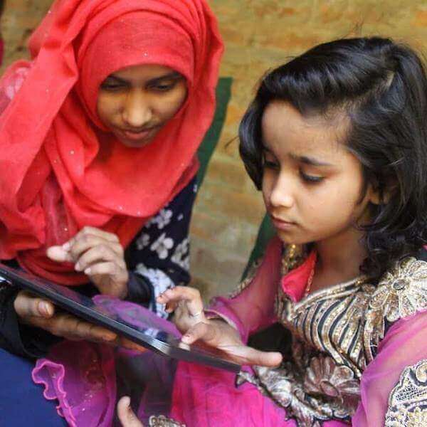 Students outside CAFFE