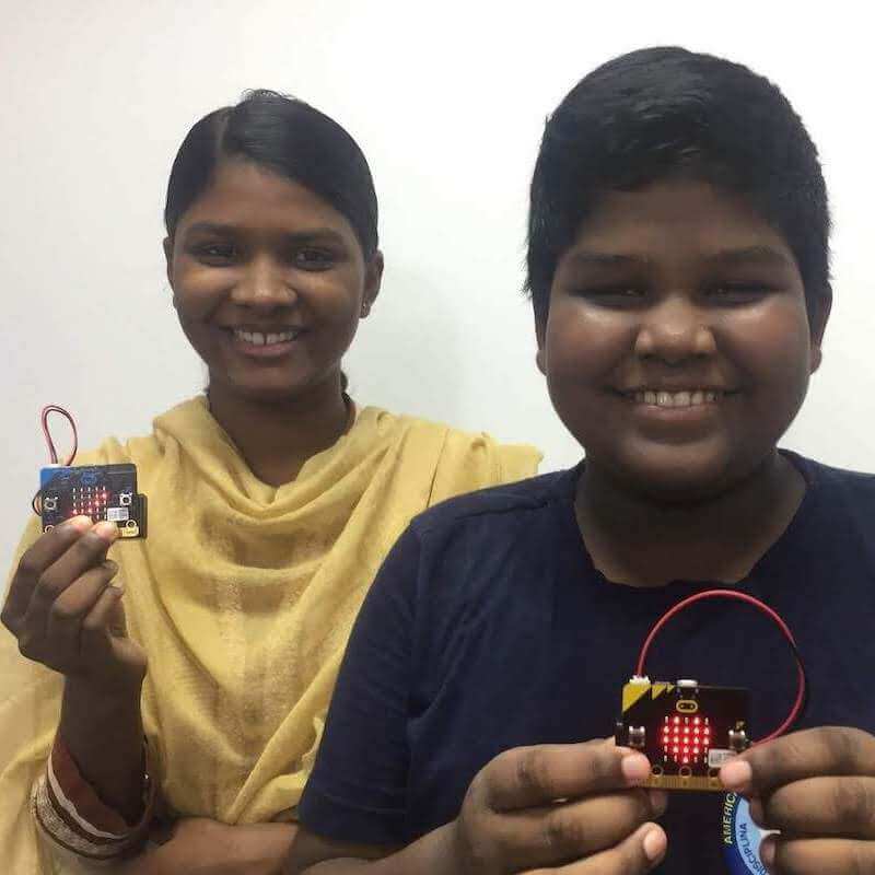 Students outside CAFFE