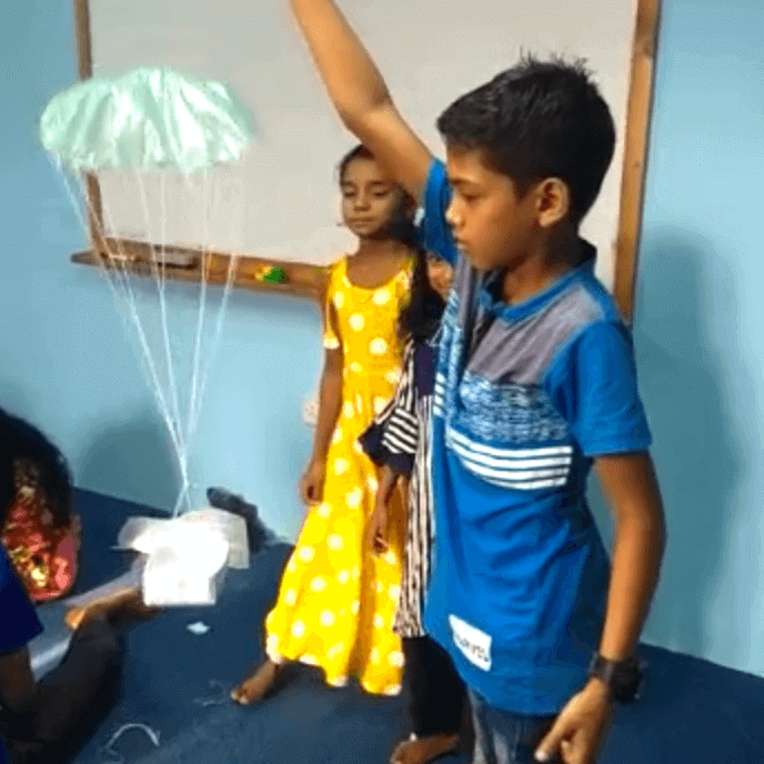 Students outside CAFFE