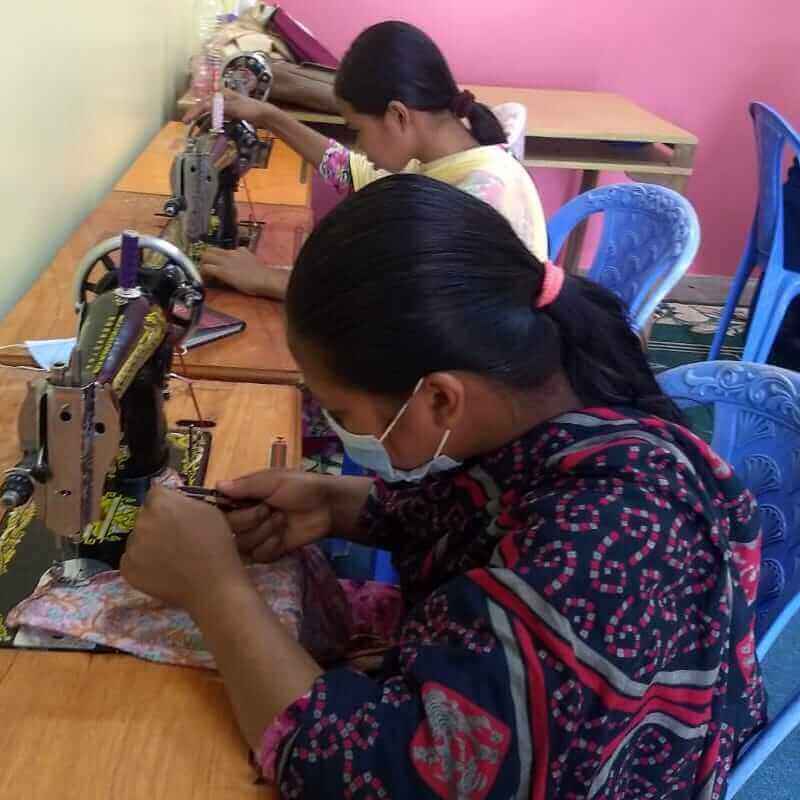 Students outside CAFFE